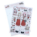 JK Girl Sticker Sheet