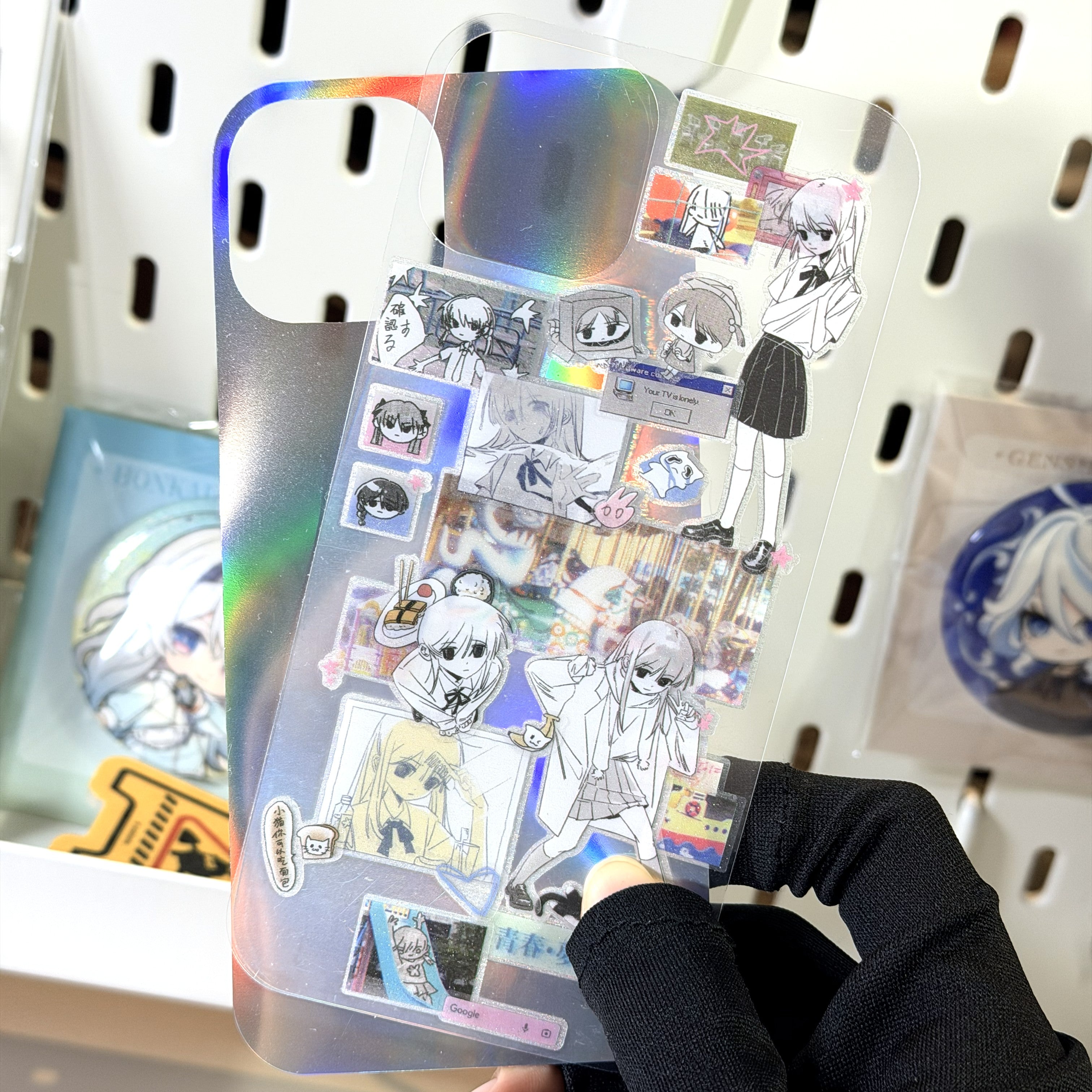 DIY Laser film Deco Card Package + normal