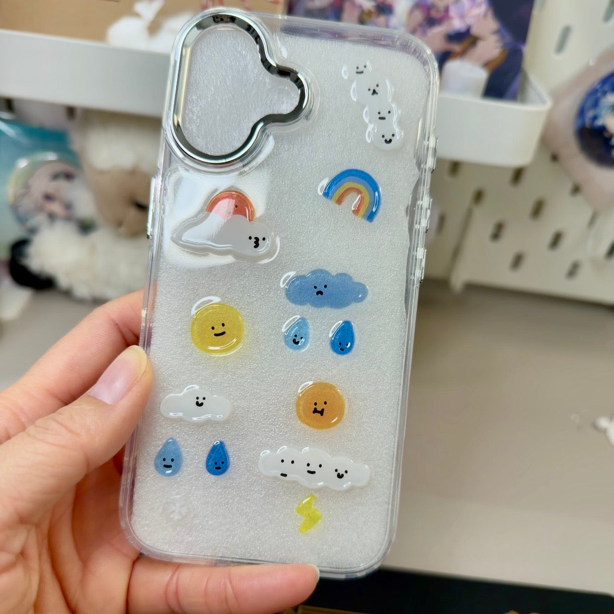 A cloudy day - Finished Phone case